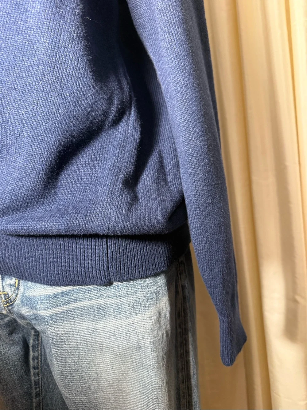 L.L. Bean fit hem